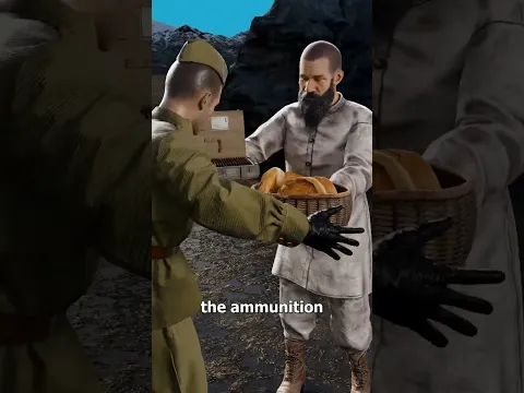 soldiers made fake bullets
