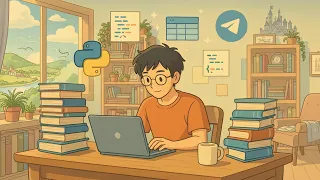 Telegram Bot with Database Storing Users Queries and Analytics in Python
