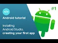 Android development tutorial - part 1 Installing Android Studio creating your first app sub