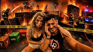 PÁNICO en mi GIMNASIO por un INCENDIO⚠️| Accidente Parkour