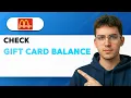 How to Check Your McDonald s Gift Card Balance 2026 Full Guide