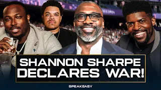 Shannon Sharpe DECLARES WAR on Speakeasy