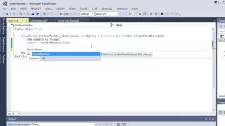 13 Creating a Subroutine Sub in Visual Basic