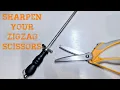 Download Lagu Sharpen your zigzag scissors (pinking shears)