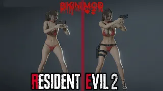 resident evil 2 remake nude mod claire part 1