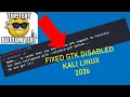 ALL YERSINIA ISSUES FIXED Kali Linux 2026 Latest Fix TheLivingMeme GTK Configuration issues