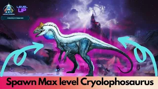 Tamed Cryolophosaurus Spawn Command Ark Survival Ascended