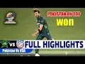 Lagu Pakistan Vs United States Full Highlights Icc T20 World Cup 2026 | Pak Vs USA Highlights