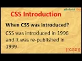 CSS Tutorial introduction part 1 - Tutorial Rays By Umar Rahman
