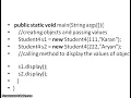 OOPJ Chapter 5 Constructors