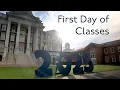 Welcome back to Campus it s the First Day of Classes