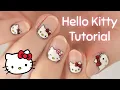 Hello Kitty Nail Art Tutorial