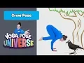 Crow Pose The Cosmic Kids Yoga Pose Universe Kids Workout