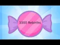 I Got 1000 Rebirths In Candy Clicker 2