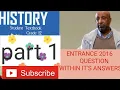 Download Lagu History 2016 Entrance question with it's answers part 1