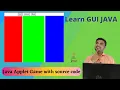 Java Applet Game Change Background color on button click Java Game using NetBeans