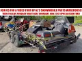 TOUR OF AL S SNOWMOBILE PARTS WAREHOUSE