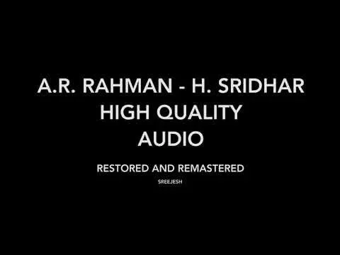 Download MP3 Roja  Puthu Vellai Mazhai | High Quality Audio | A.R. Rahman
