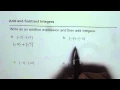 Write an Integer Addition Expression and Add with Counters