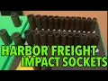 Harbor Freight Deep Impact Socket REVIEW Pittsburgh Metric and SAE