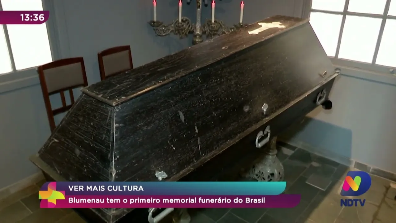 Blumenau tem o primeiro memorial funerário do Brasil