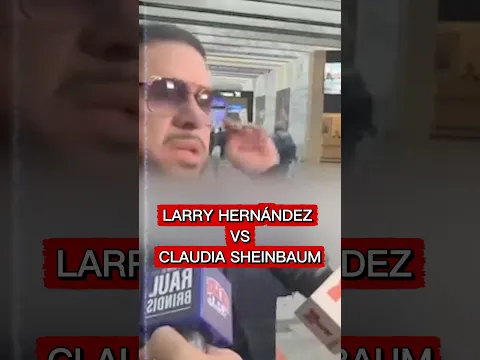 Junior H solo fue a burlarse de la presidenta, asegura Larry Hernández #adrianflores #noticias