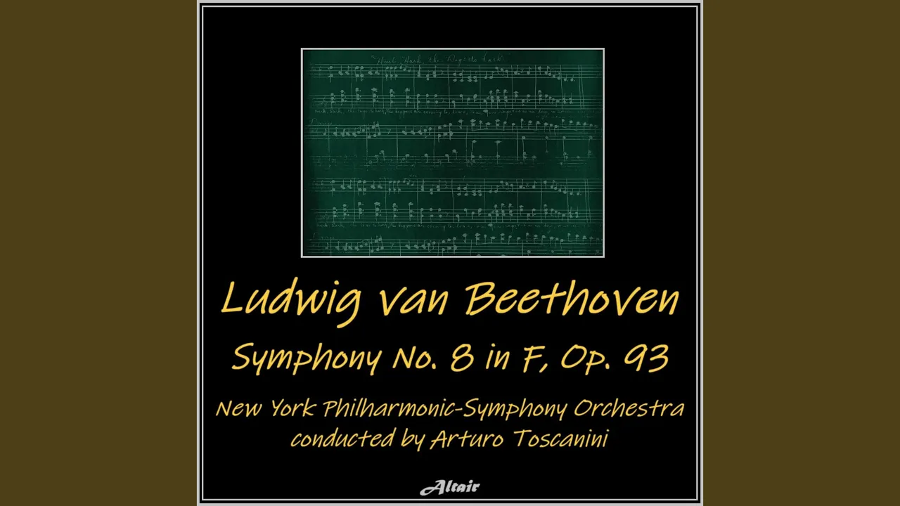 Symphony NO.8 in F Major, Op. 93: I. Allegro Vivace E Con Brio (Live) Symphony NO.8 in F Major, Op. 93: I. Allegro Vivace E Con Brio (Live)