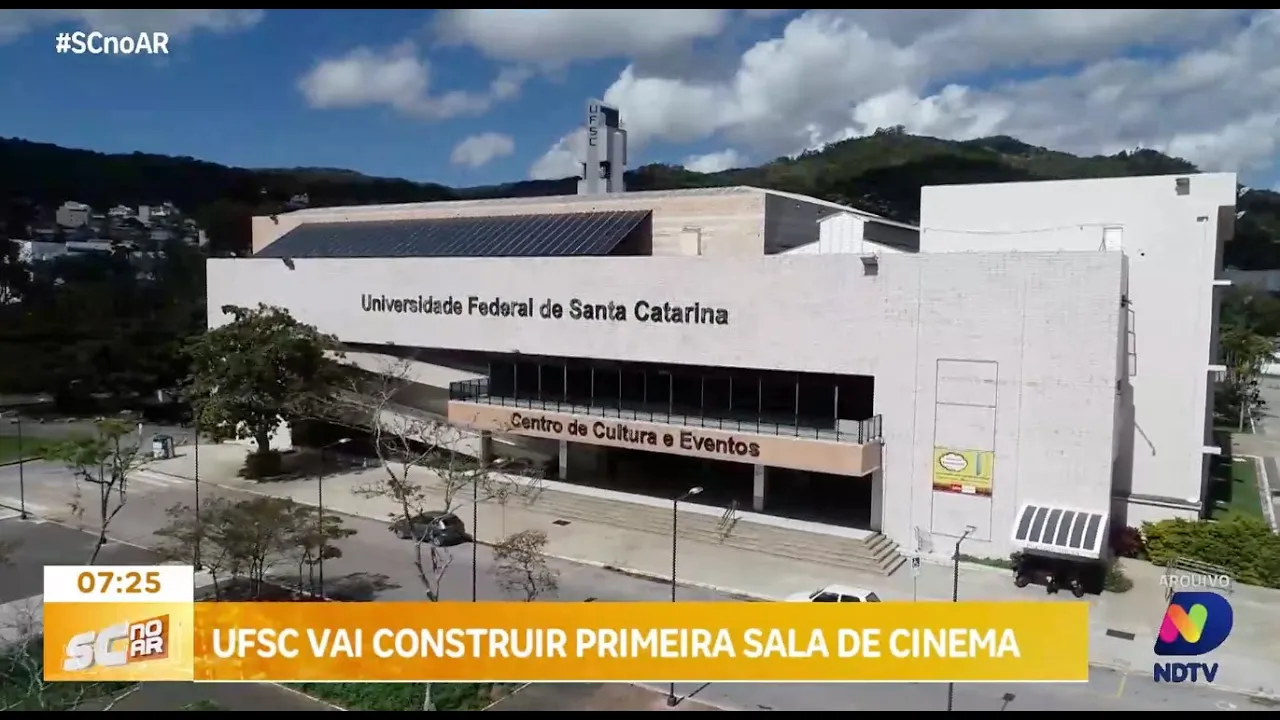 UFSC anuncia construção da primeira sala de cinema na instituição