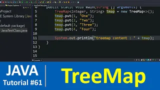 Java Tutorial - Java TreeMap Class with Examples Map Data Structure