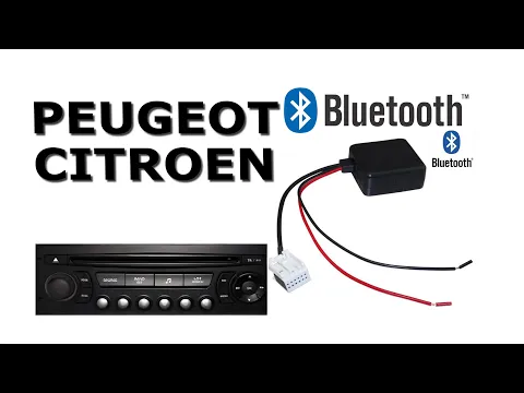 Download MP3 BLUETOOTH AUX  PEUGEOT CITROEN RD4 RD43 RD45 308 207 BIPPER C3 .....