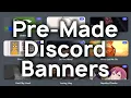 -short Free Pre-Made Discord Banners