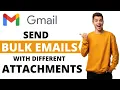 How To Send Bulk Emails Using Gmail With Different Attachments 2022 Mergo Mail Merge