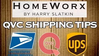 QVC HomeWorx Shipping Advice UPS My Choice Premium USPS