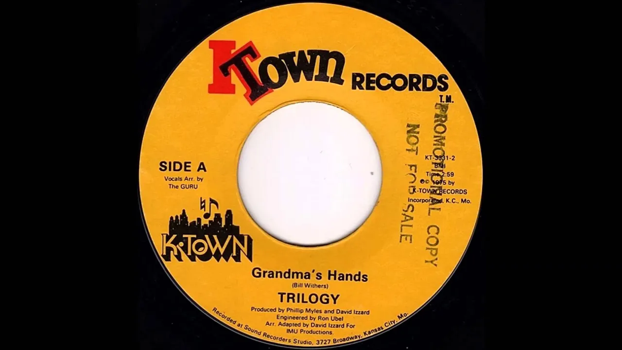 Trilogy - "Grandma's Hands" / "(K.C.) In the Ghetto" (rare Kansas City funk / soul)