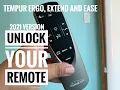 Unlock your Tempur Ergo Extend or Ease remote 2021 version