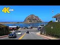 Morro Bay California 4K Driving Tour Central Coast Town Morro Rock Scenic Drive