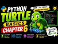 Python Turtle Chapter 6 Animation Movement Tutorial in Hindi Easy Coding