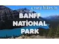 4 Easy Hikes in Banff National Park Canada