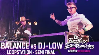 Download Balance vs DJ-Low | Loopstation Semi Final | 2018 UK Beatbox Championships MP3