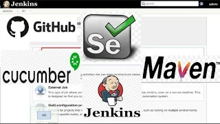 Selenium webdriver Cucumber testng github Jenkins
