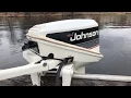 1986 Johnson 15hp outboard motor
