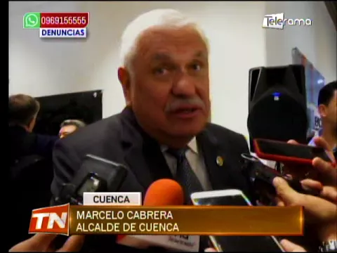Alcalde Cabrera ratificó que el tranvía funcionará a finales de este año