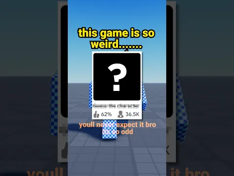 This Roblox Game Has a Weird Secret...