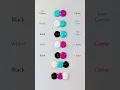 Download Lagu What happens when we combine Aqua Green + Cerise + White \u0026 Black Color Mixing 🎨#colormixing #shorts