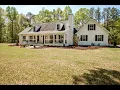 Custom Cape Cod on 5 Acres in Senoia GA SOLD