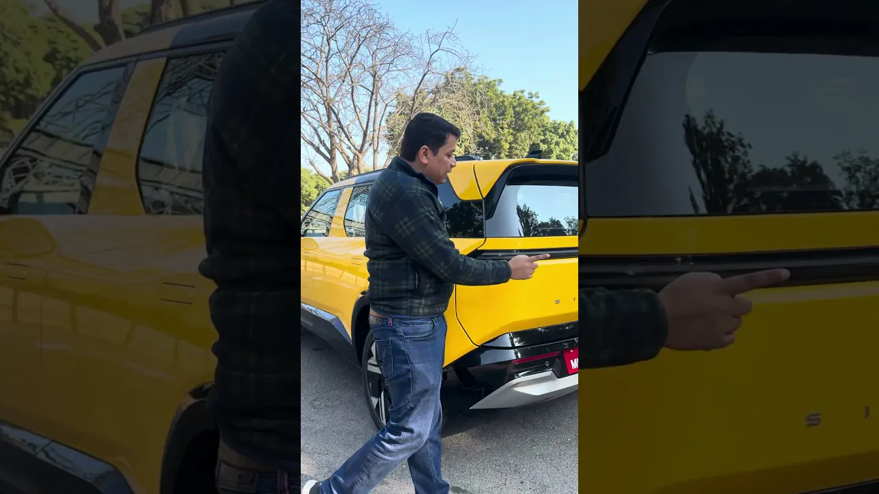 Some key features on the new Tata Sierra