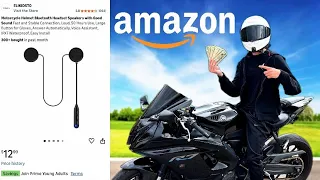 I Tested CHEAP Amazon MOTORCYCLE Accessories ARE THEY TRASH