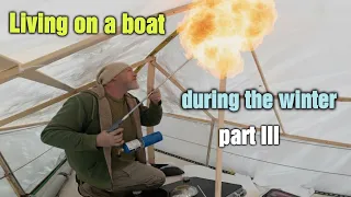 I moved onto a sailboat during the winter to save on rent Part III