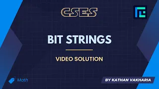 Bit Strings Solution CSES Problemset Introductory Problems