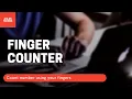 Finger Counter Using OpenCV Python Mediapipe